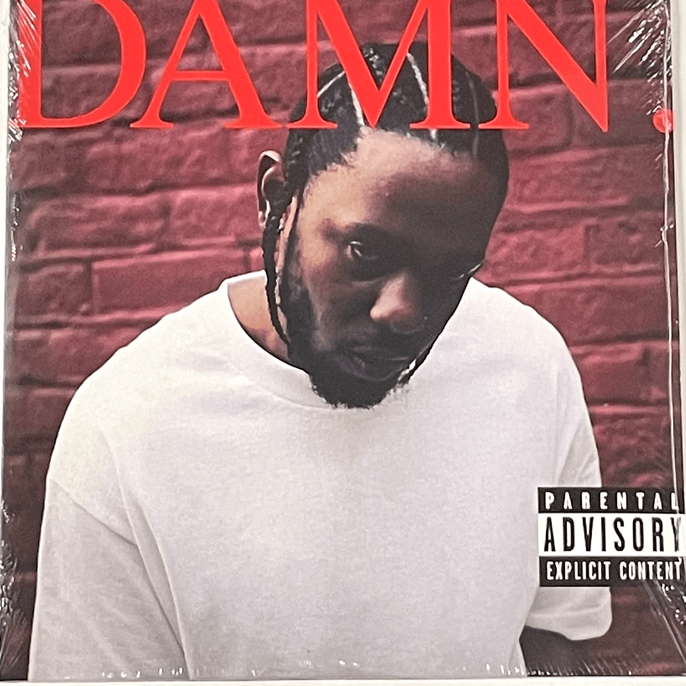 Kendrick Lamar — DAMN. album sleeve